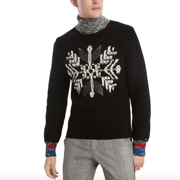 NWOT Tommy Hilfiger Ski Slopes Wool Turtleneck Sweater - Picture 1 of 9